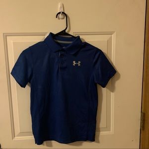 Boys Medium Under Armour polo